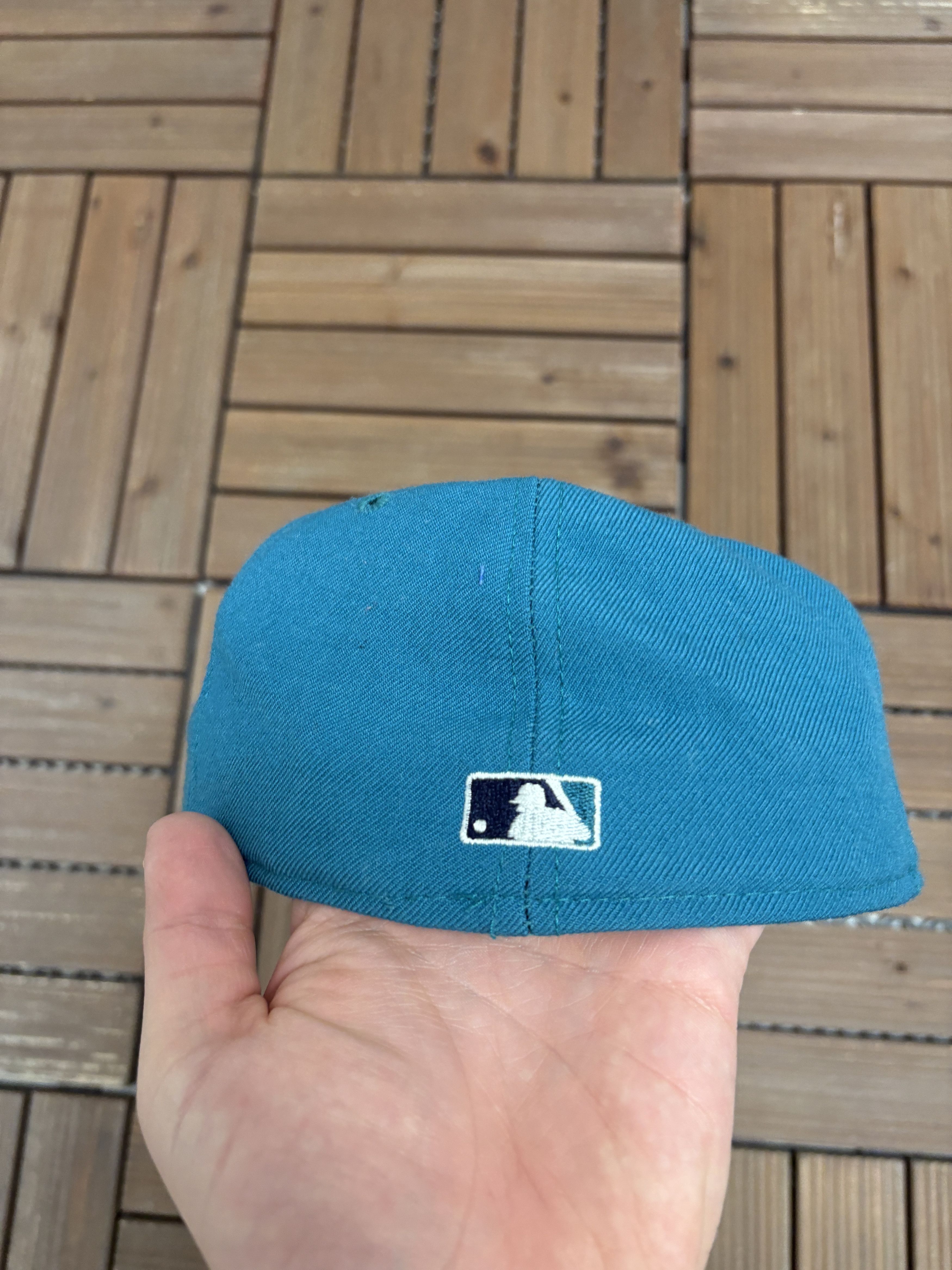 New Era × Vintage Seattle Mariners Embroidered Vintage Hat Cap Size 7 1/8 Size ONE SIZE - 5 Thumbnail