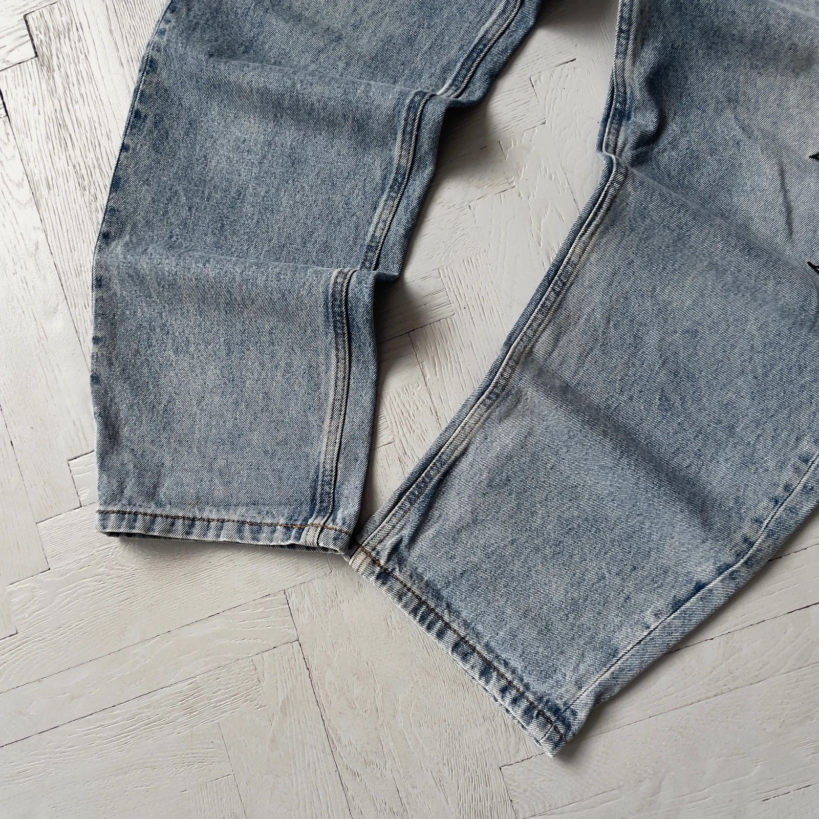 Ed Hardy Y2K Ed Hardy Printed Boyfriend Stonewash Blue Jeans Size 28" / US 6 / IT 42 - 6 Thumbnail