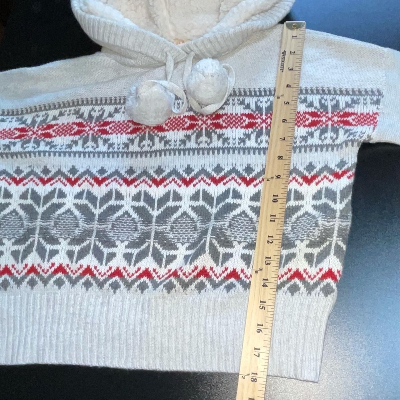 Other Yes Lola Gray Pullover Sherpa Hoodie Size XS Size XS / US 0-2 / IT 36-38 - 4 Thumbnail