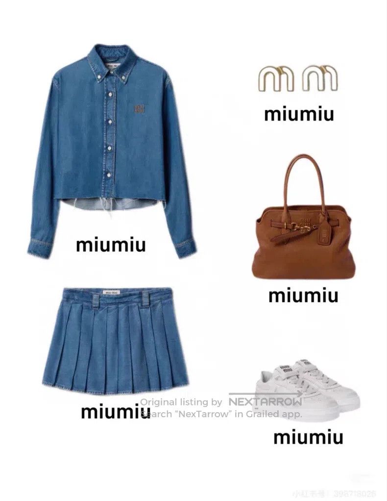Miu Miu Miu Miu 40 Spring and summer denim jacket Size M / US 6-8 / IT 42-44 - 7 Thumbnail