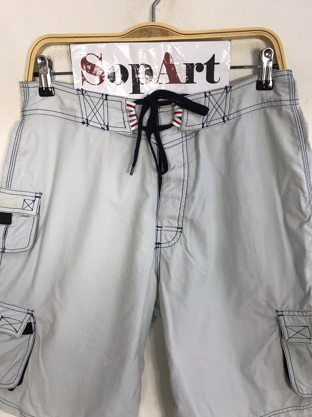 O'Neill × Vintage Vintage Short Pants Oneill Design Pocket Style Size US 31 - 3 Thumbnail