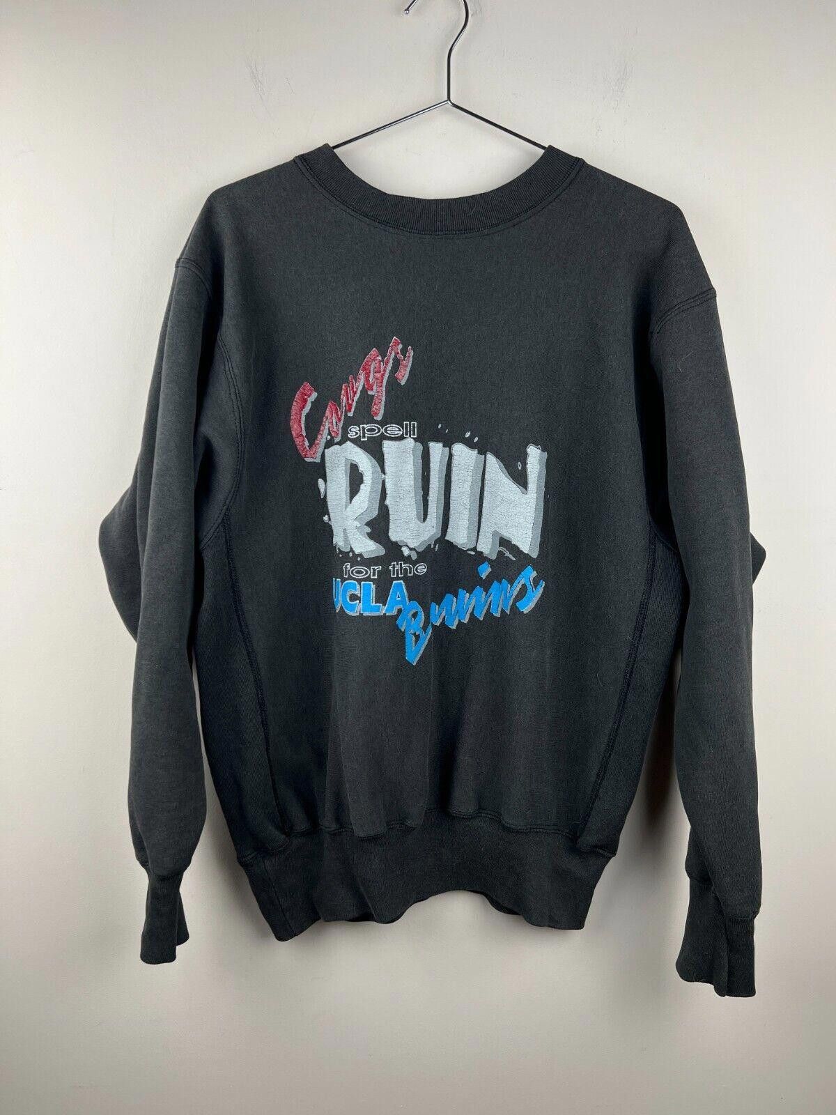 Vintage 80s Vintage UCLA Bruins Sweatshirt Graphic Made in USA Size ONE SIZE - 1 Thumbnail