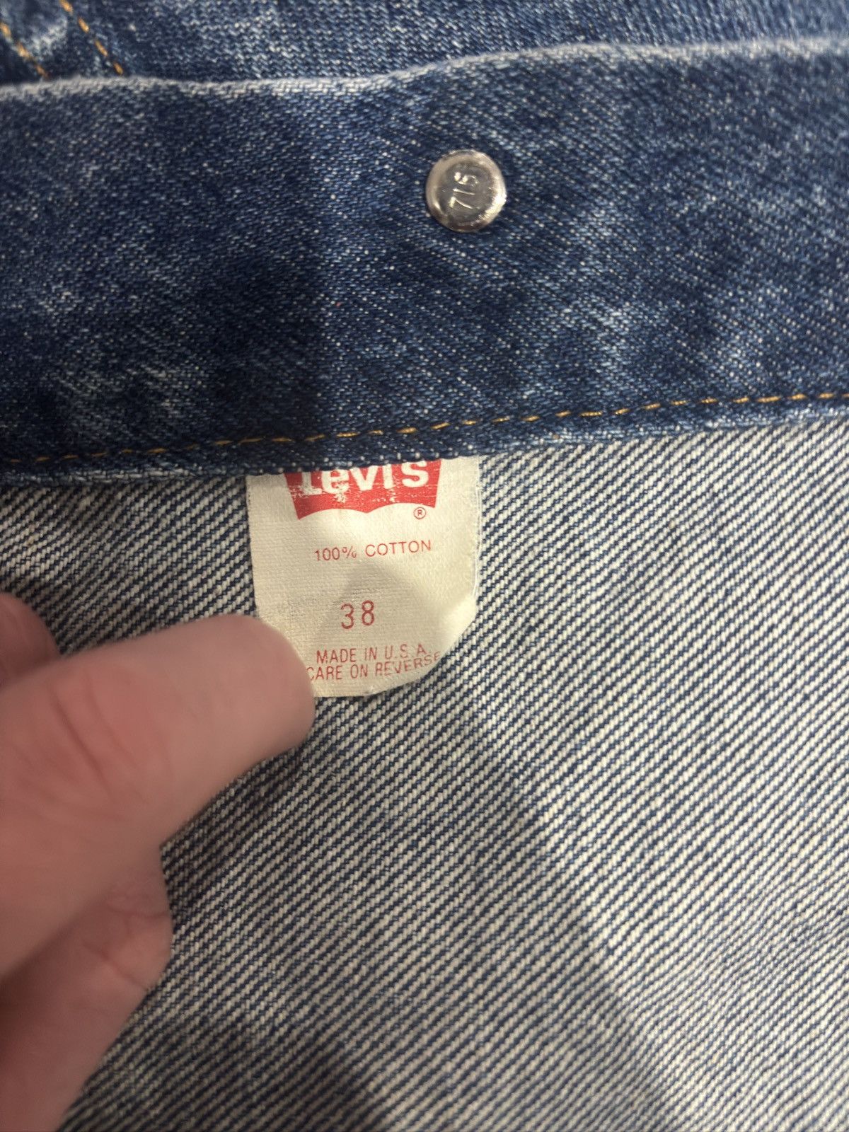 Levi's × Levi's Vintage Clothing Levi’s Vintage Denim Jacket Size US M / EU 48-50 / 2 - 4 Thumbnail