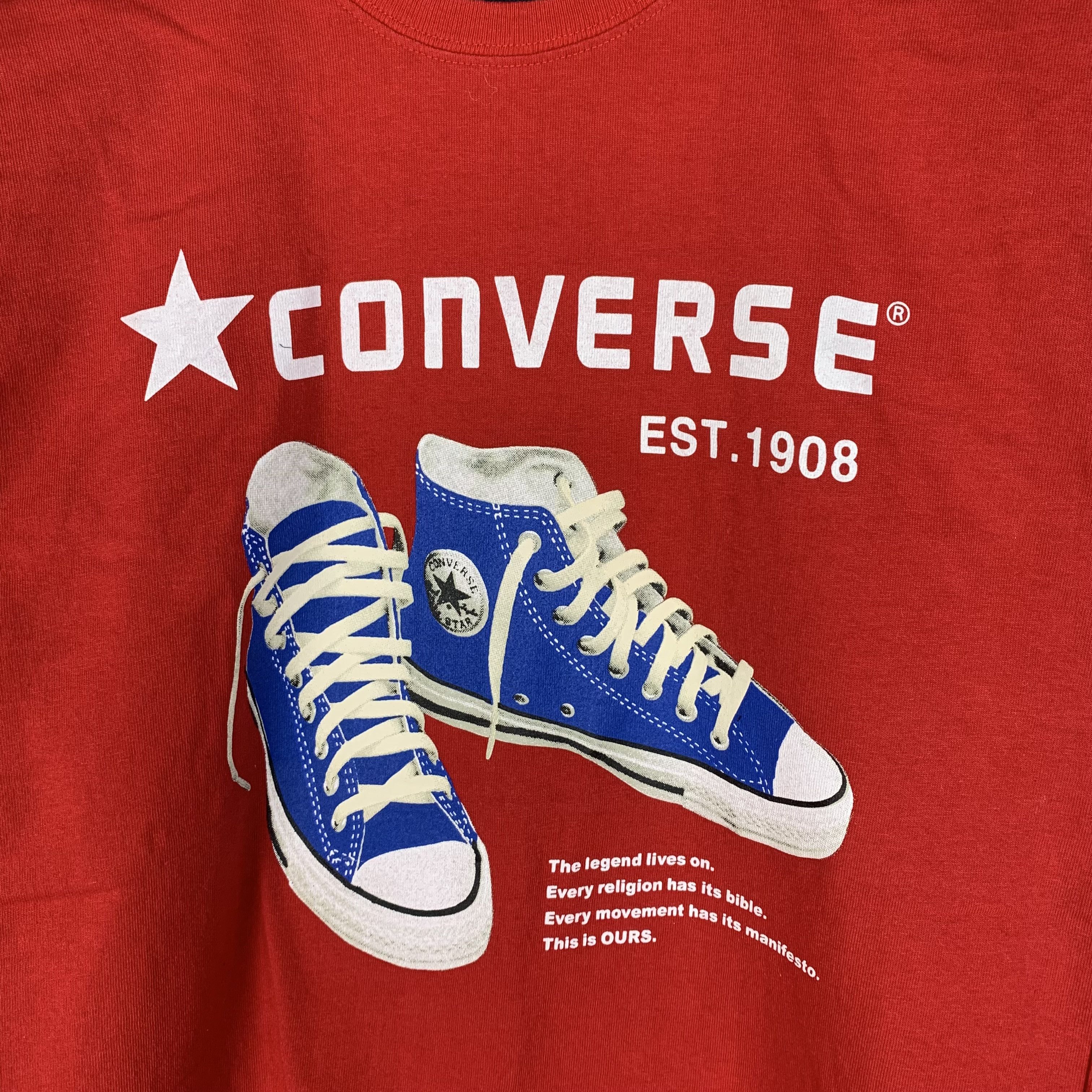 Converse Vintage 90s Converse All Star Tee Size US L / EU 52-54 / 3 - 2 Thumbnail