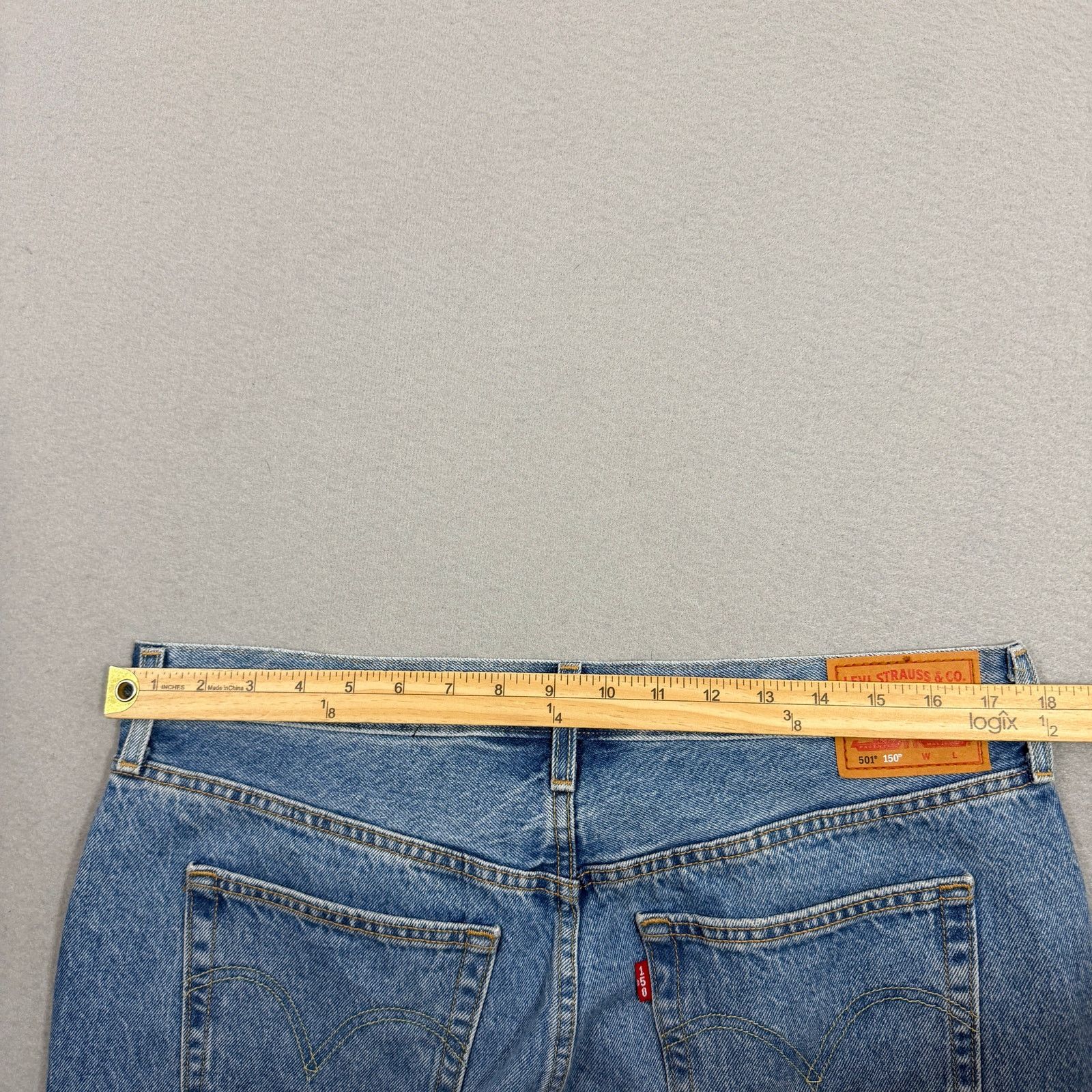 Levi's Levis 501xx 150th Anniversary Heart Logo Jeans Size 33x32 Size 33" - 9 Thumbnail