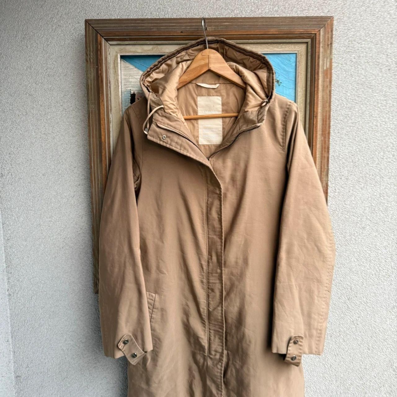 Max Mara Max Mara Jacket Parka Womans Beige Warmed Winter Coat Size M / US 6-8 / IT 42-44 - 4 Thumbnail