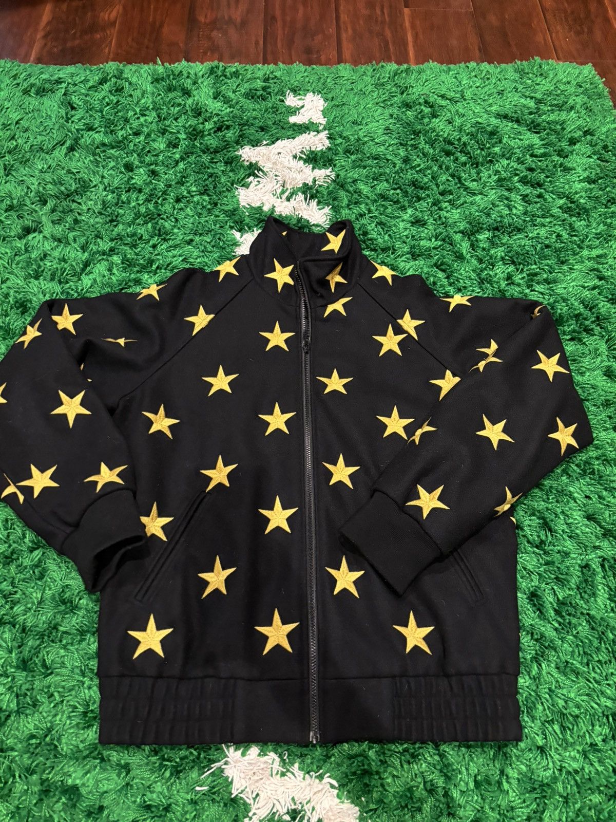 Supreme Supreme Stars Zip Stadium Jacket | Grailed