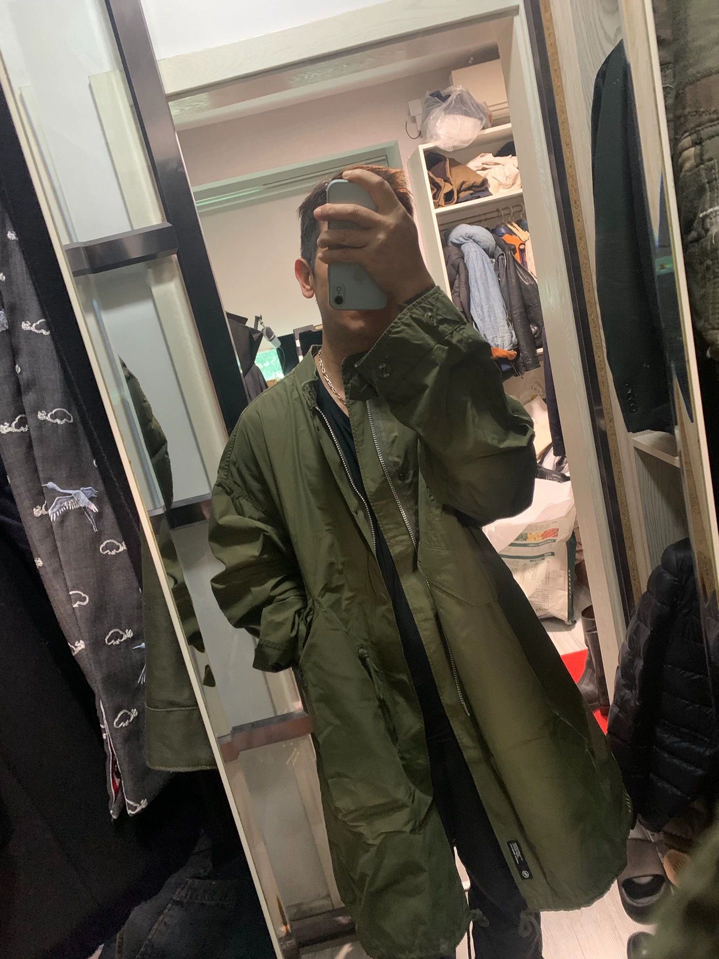 Neighborhood Neighborhood 23aw M-51 Relaxed Green Worn M Size US M / EU 48-50 / 2 - 8 Thumbnail