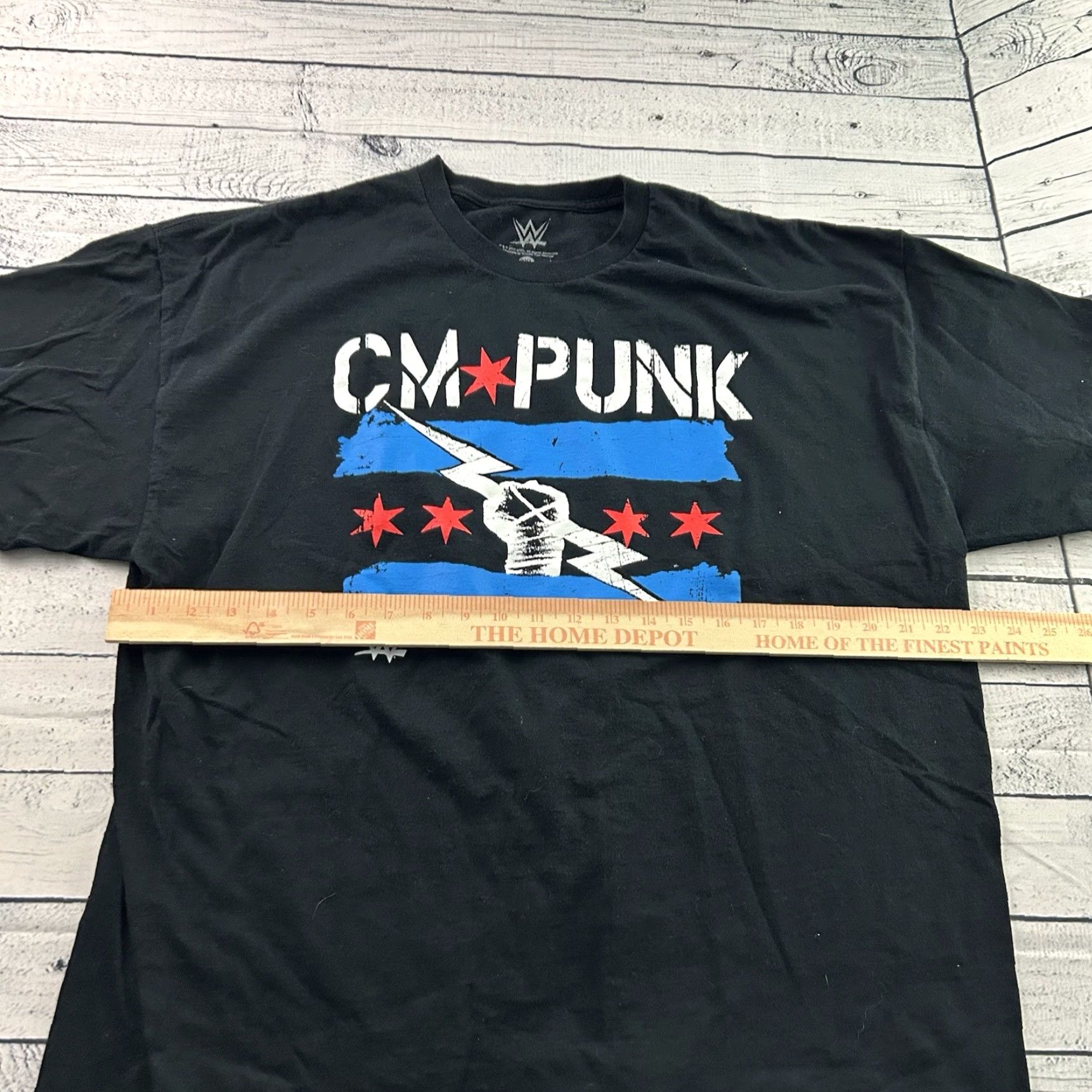Vintage WWE CM Punk Short Sleeve T Shirt Men's 2XL Black Chicago Size US XXL / EU 58 / 5 - 4 Thumbnail
