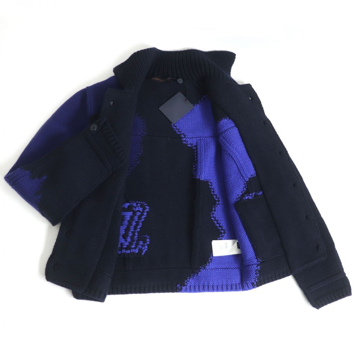 Louis Vuitton Louis Vuitton Intarsia Jacket Size US L / EU 52-54 / 3 - 3 Thumbnail