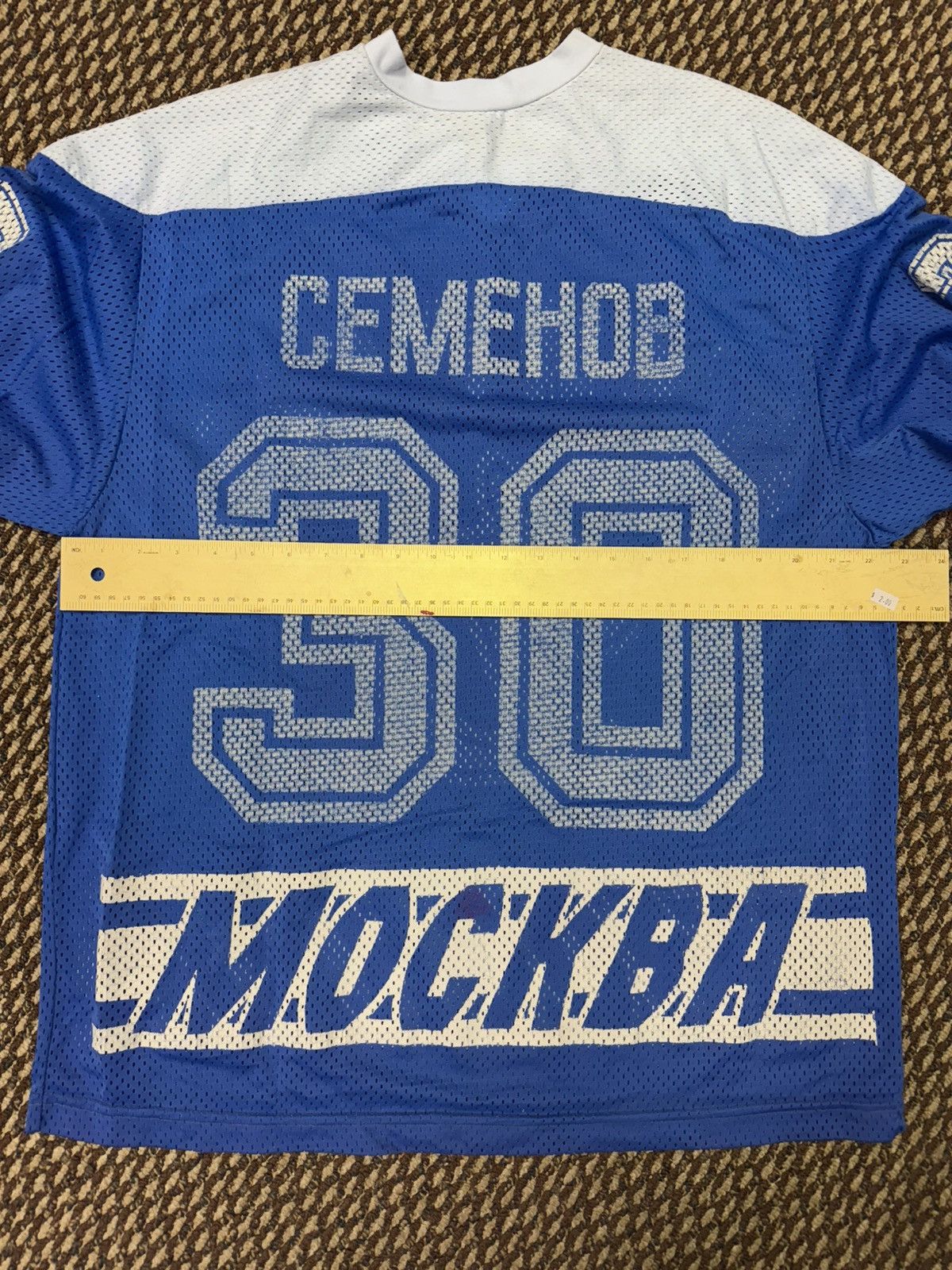 Vintage Vintage 80s Russian Hockey League Jersey Size US L / EU 52-54 / 3 - 4 Thumbnail