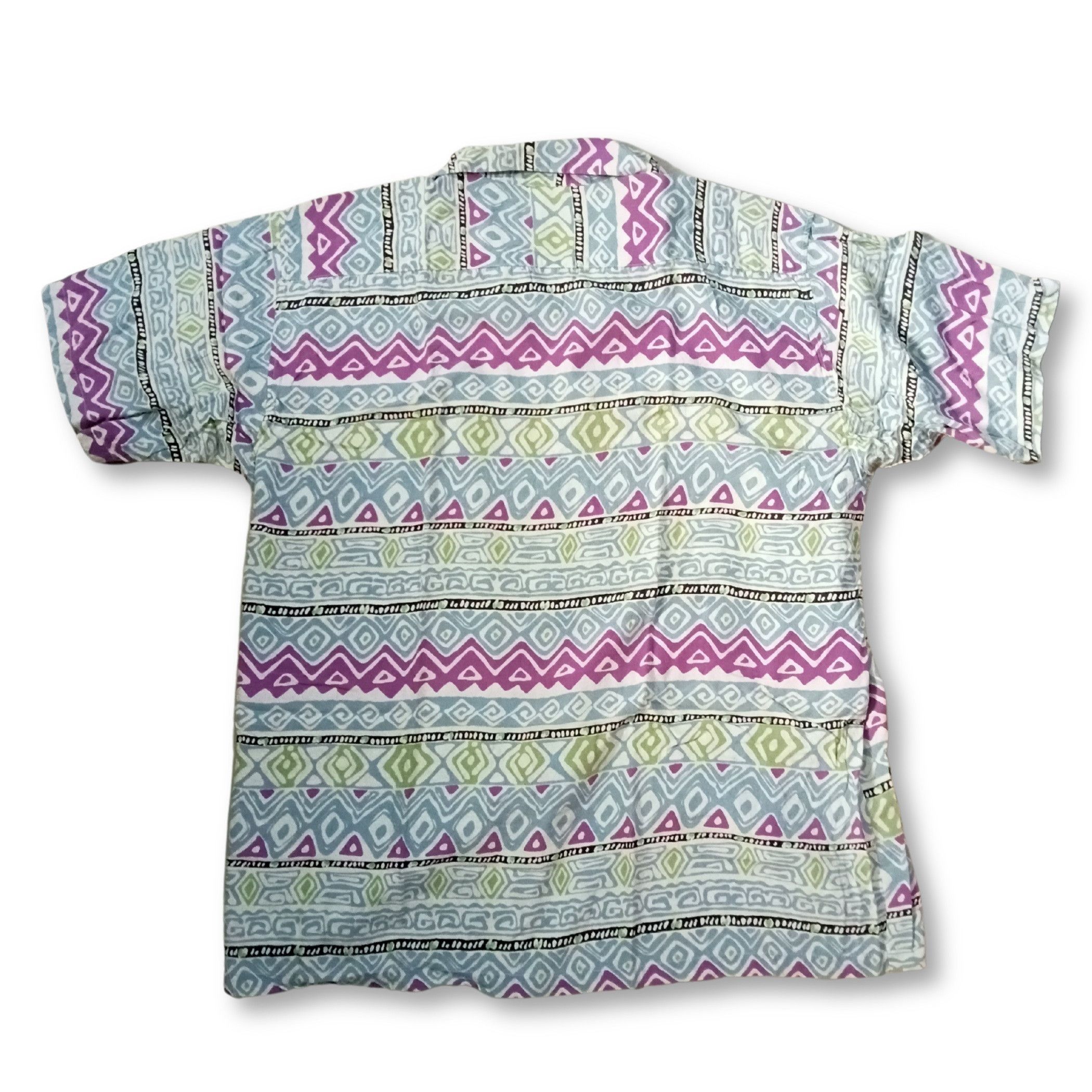Japanese Brand × Native CANDY ISTNAF Hawaiian Boho Casual Short Sleeves Shirt Size US L / EU 52-54 / 3 - 3 Thumbnail