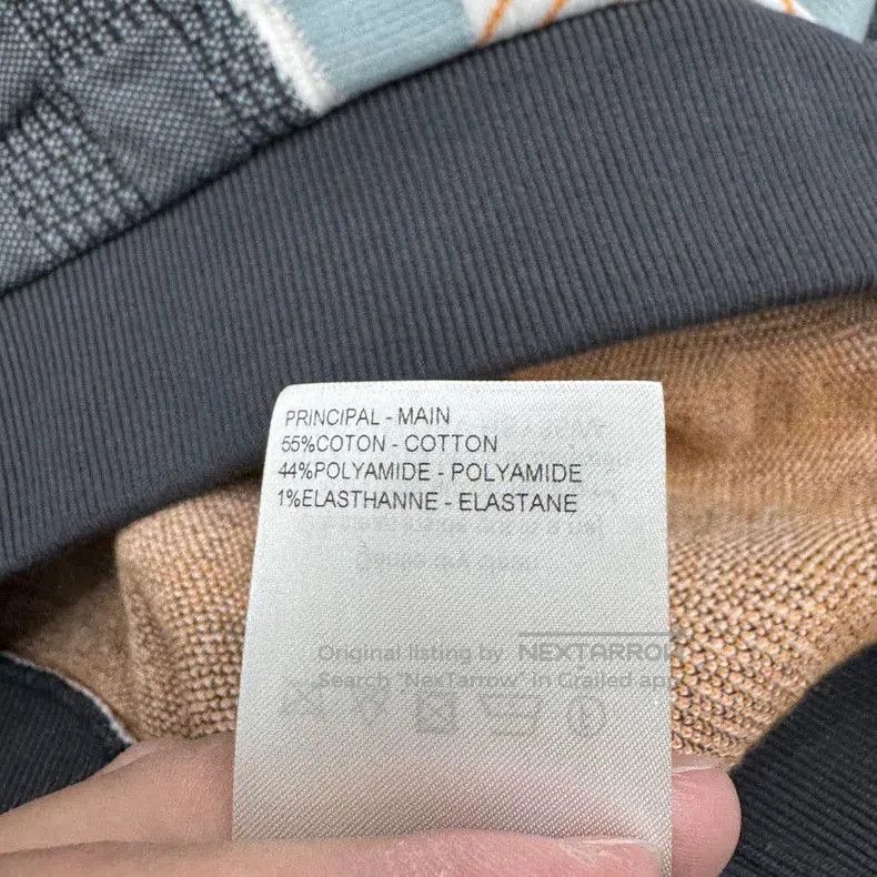 Louis Vuitton Louis Vuitton Knit Sweatshirt with Patterned Design. Size US L / EU 52-54 / 3 - 4 Thumbnail