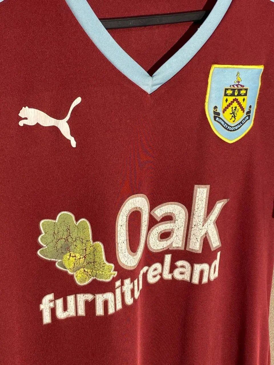 Puma Puma x Burnley Football Club #7 Gray Soccer Jersey Size US S / EU 44-46 / 1 - 4 Thumbnail