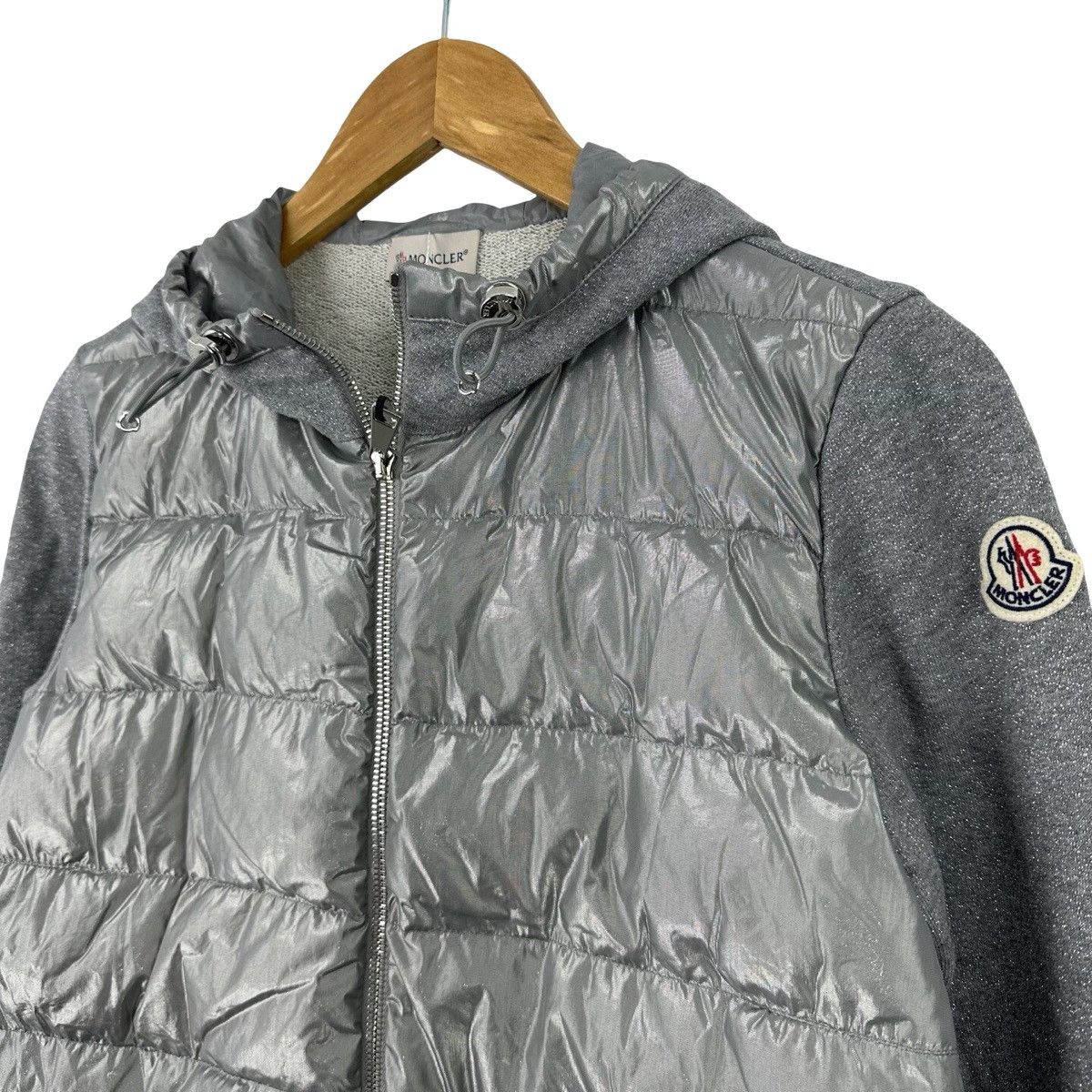 Moncler Moncler padded knit cardigan Size S / US 4 / IT 40 - 4 Thumbnail