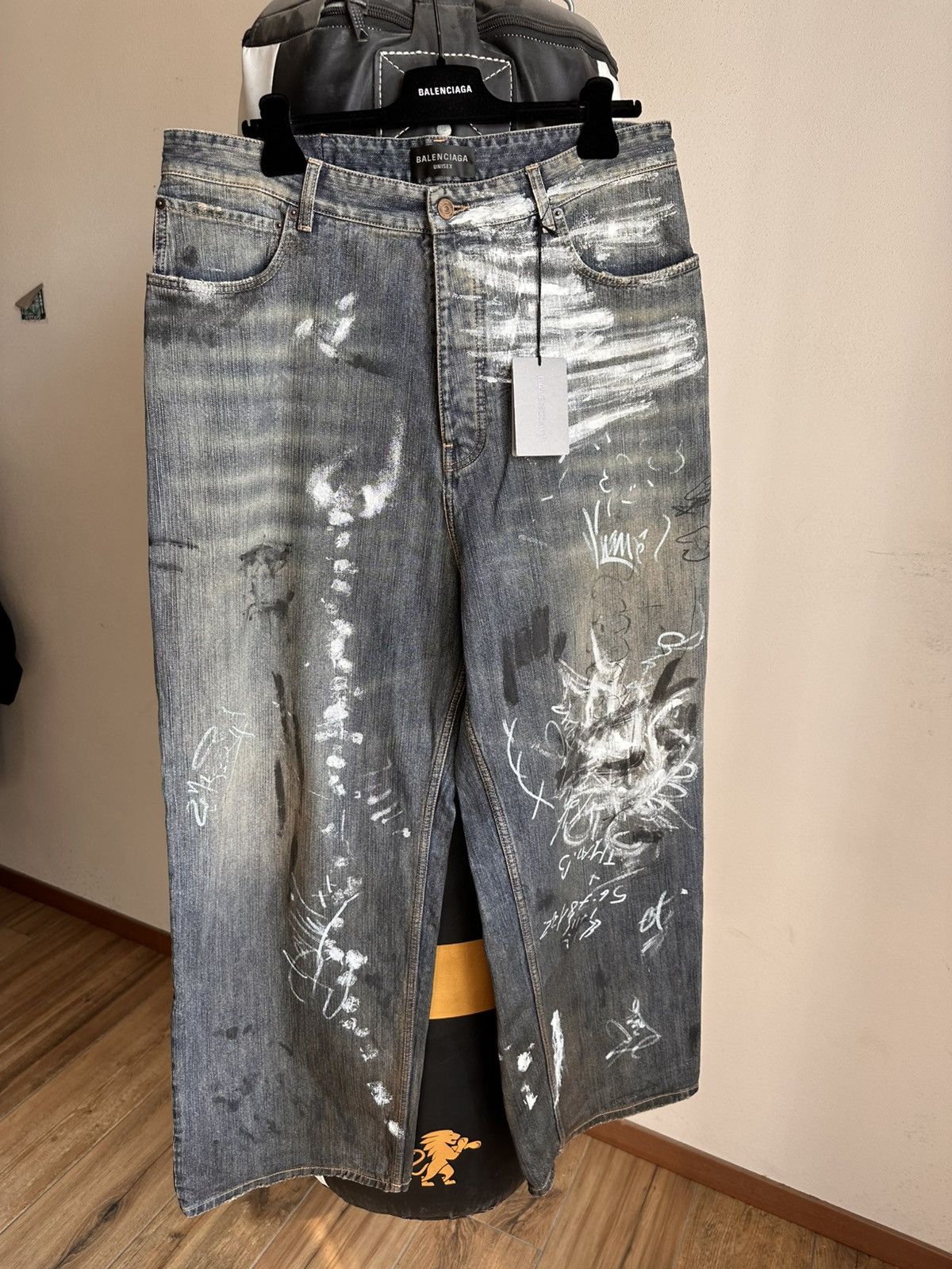 Balenciaga Graffiti Jeans | Grailed