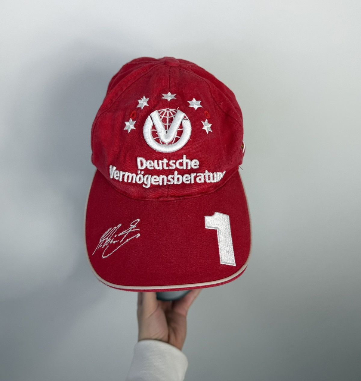 Ferrari Ferrari F1 Michael Schumacher Cap 2003 German Size ONE SIZE - 4 Thumbnail