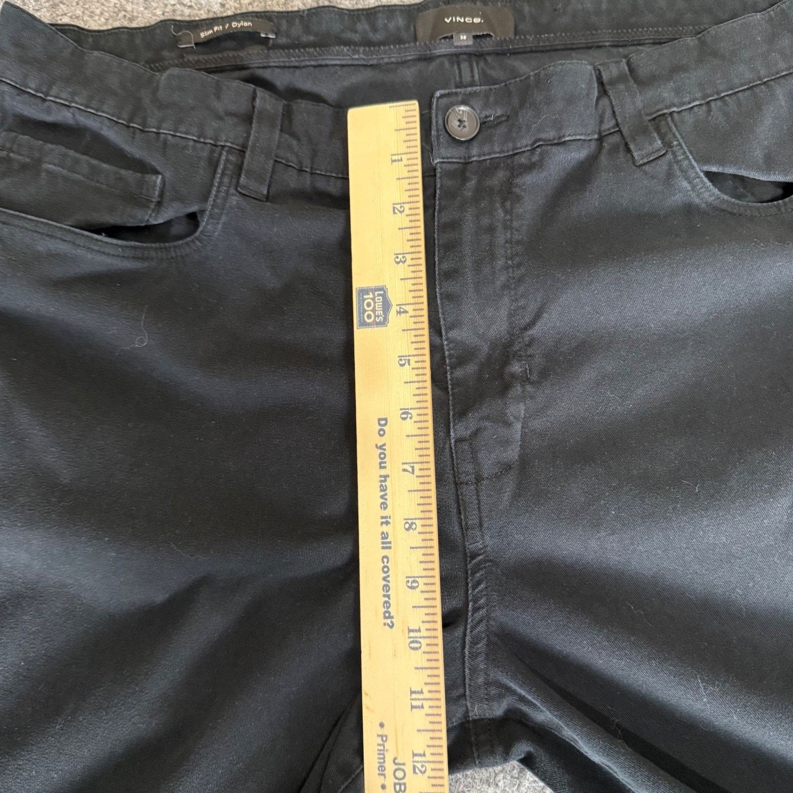 Vince Vince Dylan Pants 38x31 Black Slim Chino Stretch Business Size US 38 / EU 54 - 8 Thumbnail