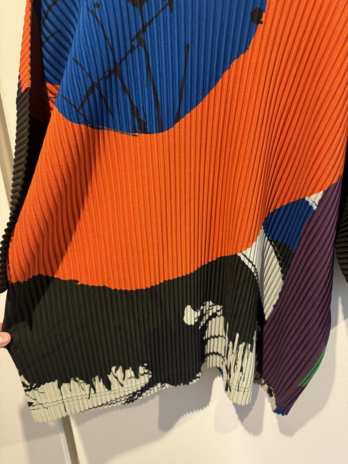 Homme Plisse Issey Miyake Issey Miyake Pleated Short Sleeve T-shirt Size US M / EU 48-50 / 2 - 3 Thumbnail