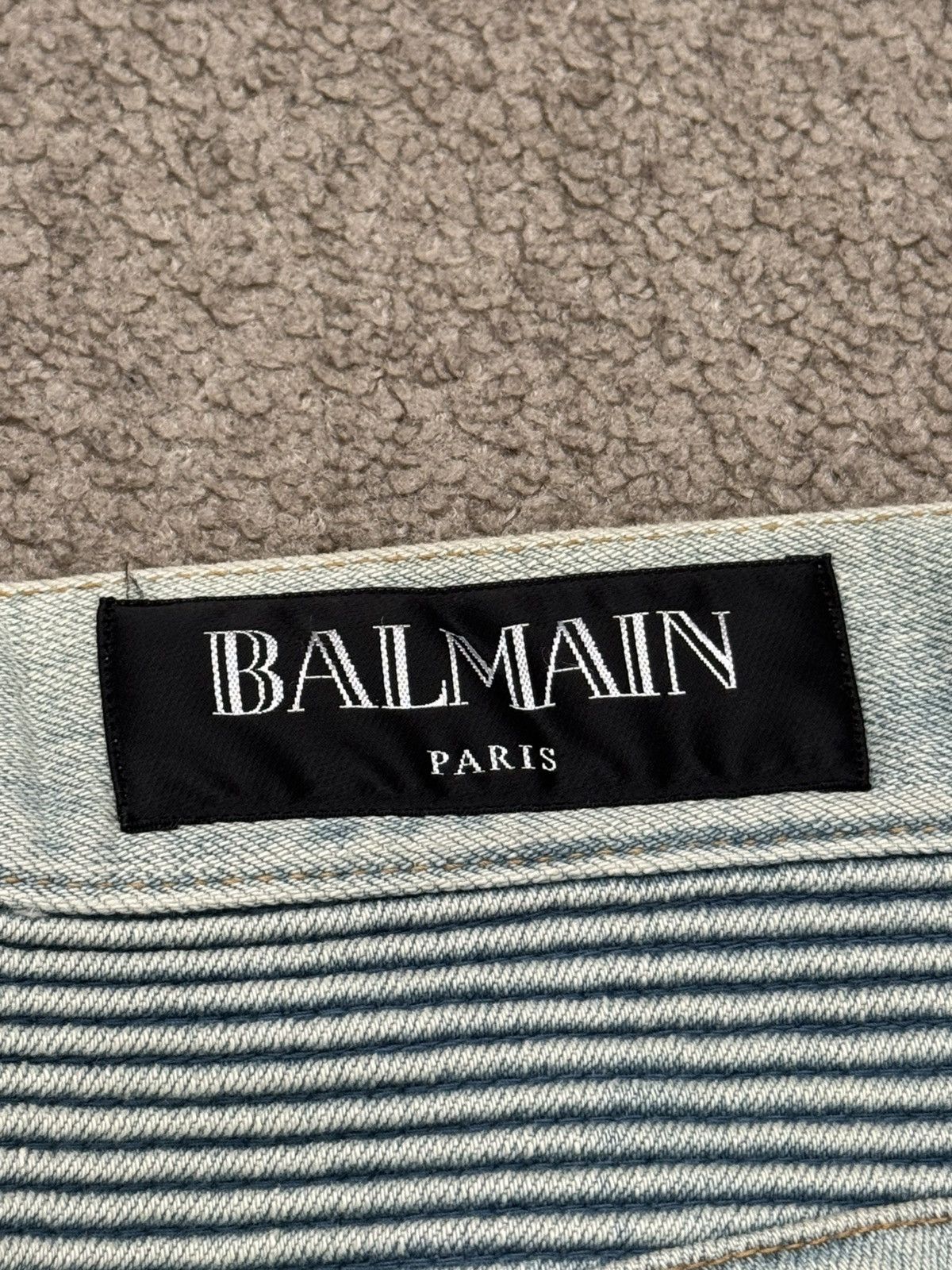 Balmain SS16 Balmain Olivier Rousteing Zip Biker Denim Jeans Size US 30 / EU 46 - 11 Thumbnail