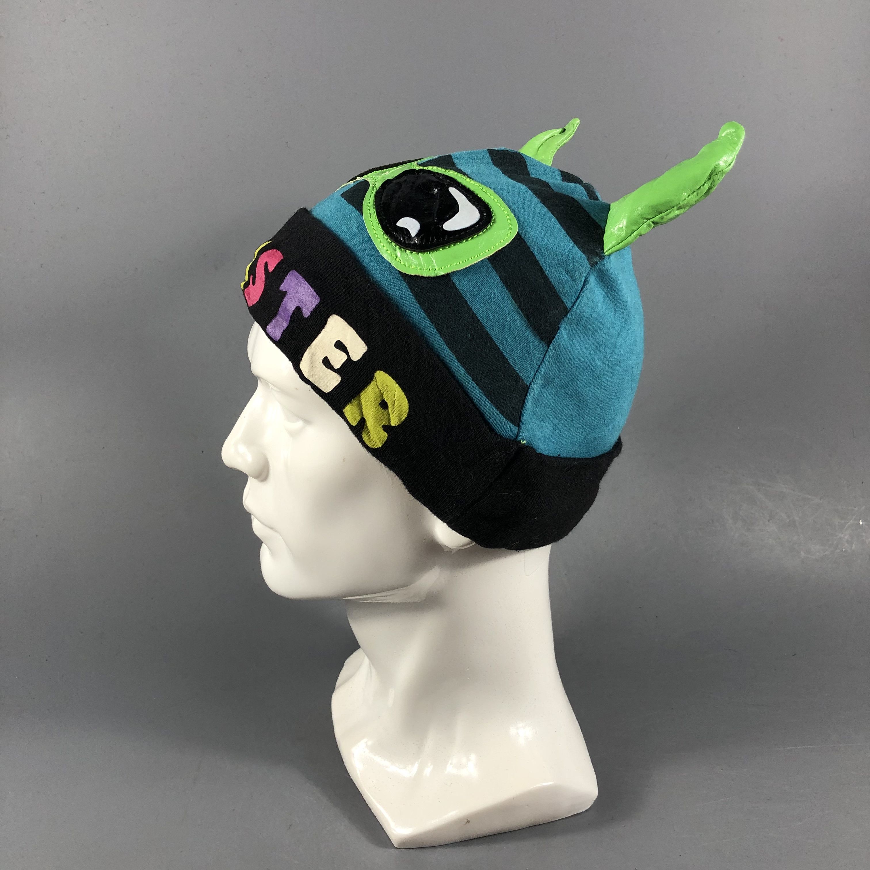 Vintage Monster Devil Ear Beanie Snowcap Snow Hat B1027 Size ONE SIZE - 2 Thumbnail