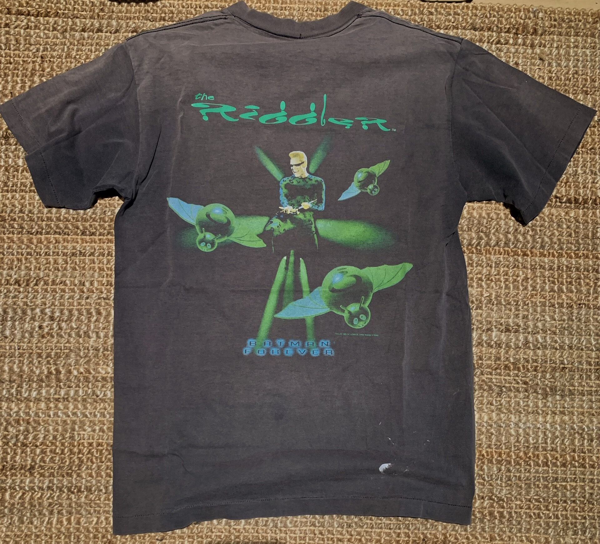 Vintage Vintage Batman 1995 Tee Shirt Size US M / EU 48-50 / 2 - 1 Thumbnail