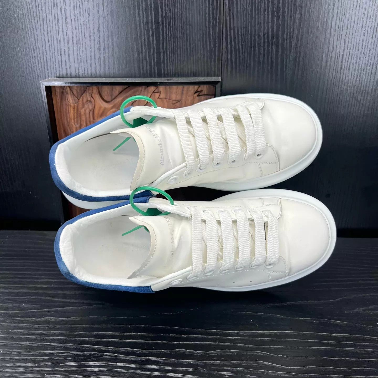 Visvim Alexander McQueen Blue Tail Suede Sneakers 40.5 Size US 7.5 / EU 40-41 - 2 Thumbnail