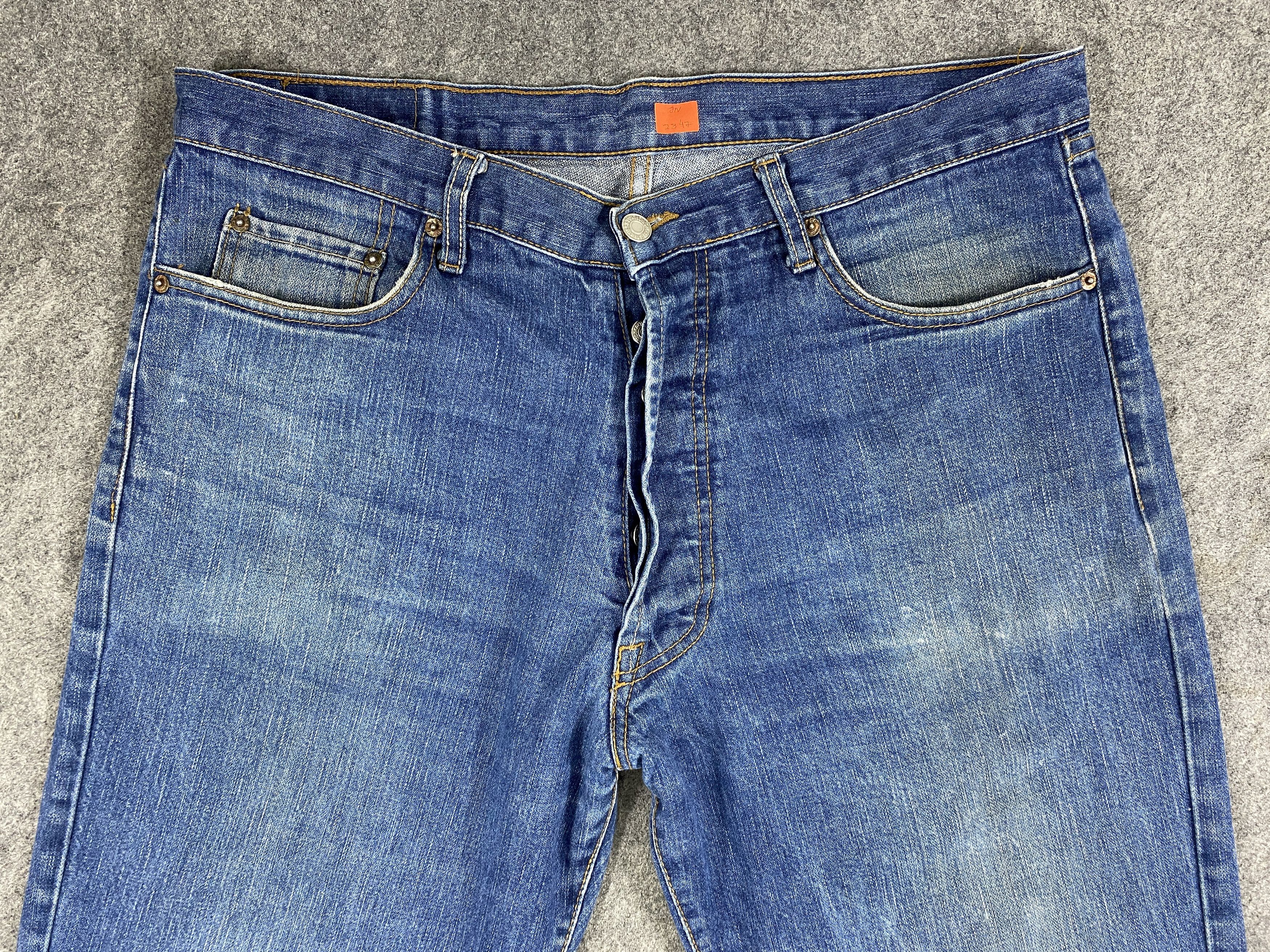 Levi's Blue Vintage Levi's 501 Jeans 37x29.5 Denim -JN2347 Size US 37 - 3 Thumbnail