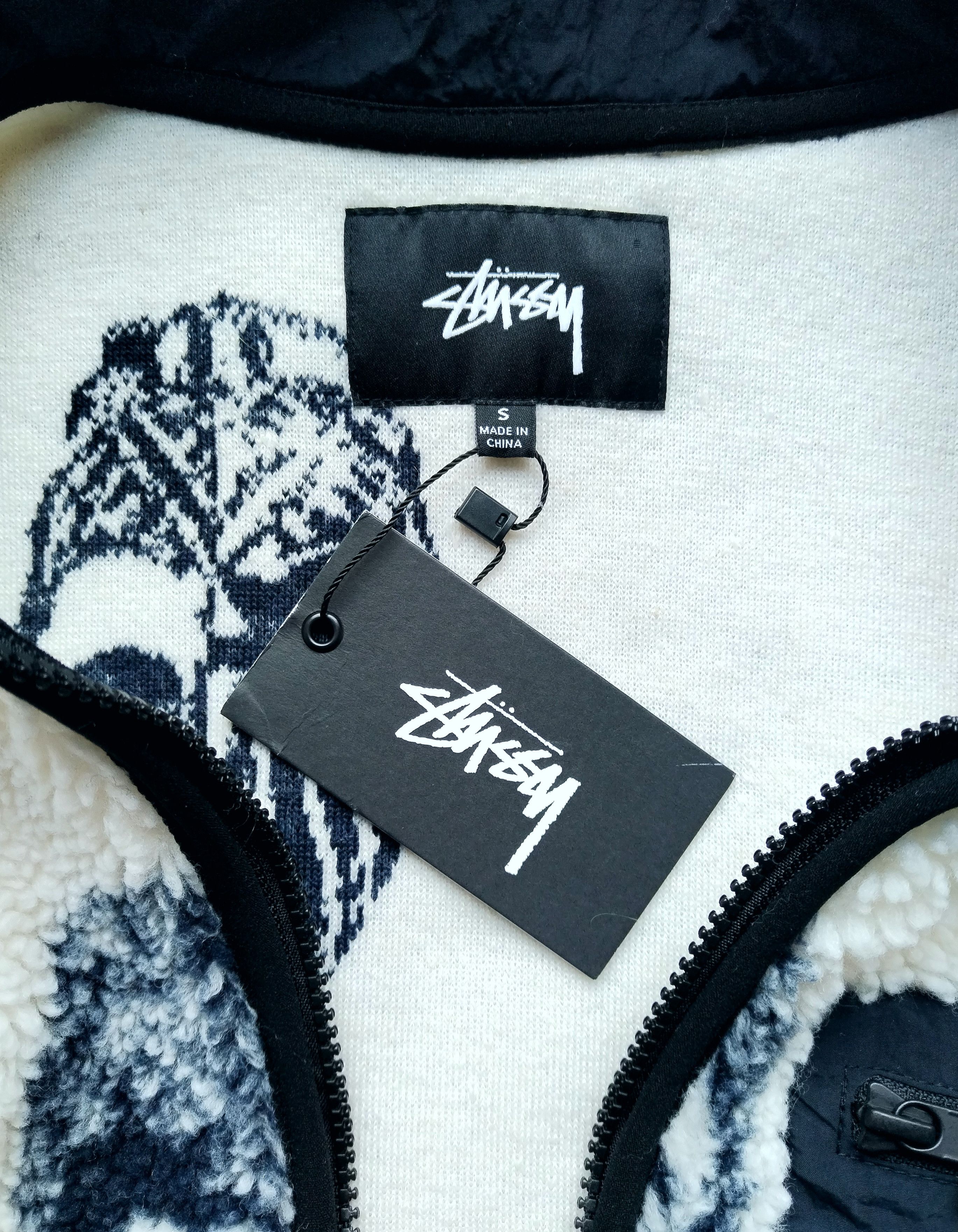 Stussy Mask sherpa jacket Size US S / EU 44-46 / 1 - 3 Thumbnail