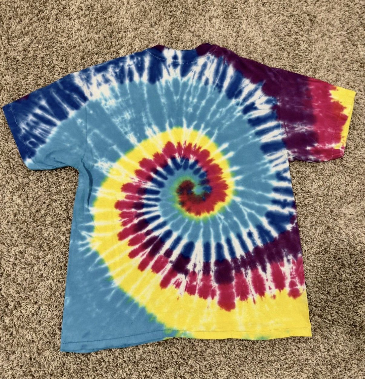 Hanes Tie-Dye Hanes Beefy-T (Made in USA, Single Stitch) Size US L / EU 52-54 / 3 - 2 Thumbnail