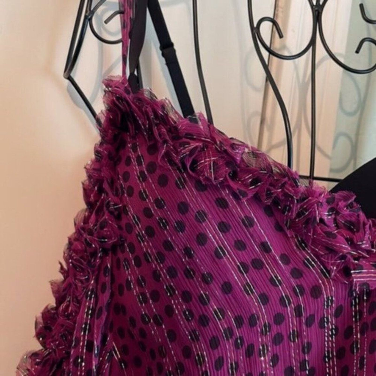 Stella McCartney Stella McCartney Women Polka Dot Blouse raspberry colored Size S / US 4 / IT 40 - 9 Thumbnail