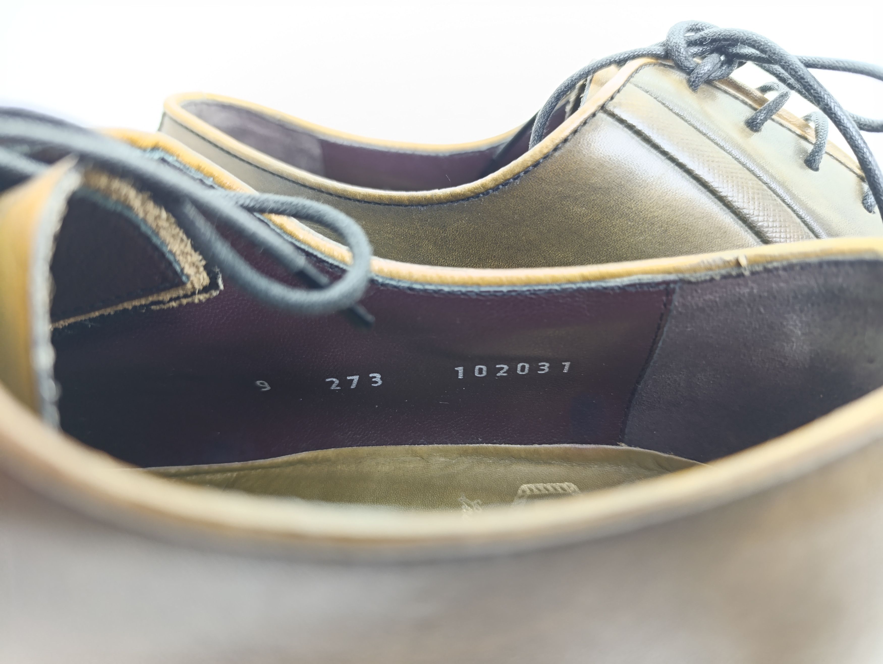 Barrett BARRETT ITALIAN MENS LEATHER ITALIAN OXFORD Size US 10 / EU 43 - 19 Thumbnail