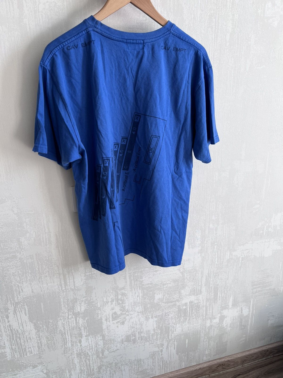 Cav Empt Cav Empt A Critical Error Tee Size US XL / EU 56 / 4 - 2 Thumbnail