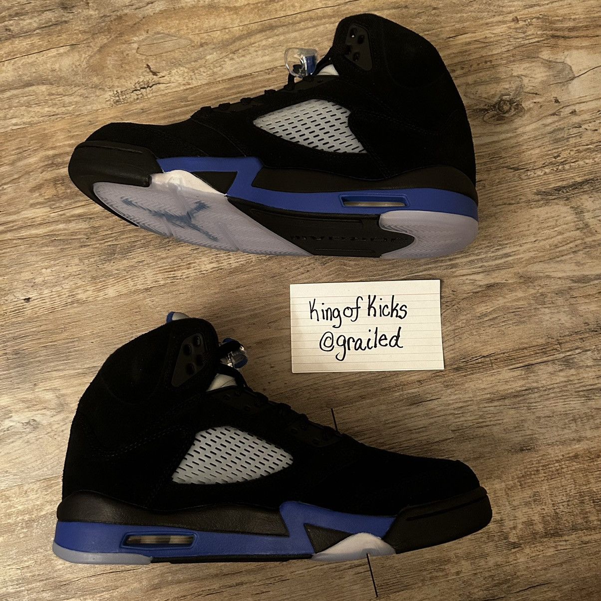 Jordan Brand × Nike Air Jordan 5 Retro ‘Racer Blue’ Size US 11 / EU 44 - 3 Thumbnail