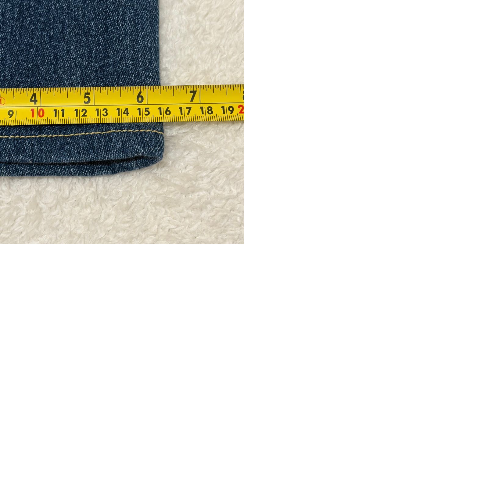Vintage VINTAGE Millers Jeans Men's 36x28 Knee Patch Denim 5-Pocket Button Zip Straight 98% Cotton/2% Spandex Hong Kong Blue Retro 90s 80s Sport Jeans Mens Size US 36 / EU 52 - 9 Thumbnail