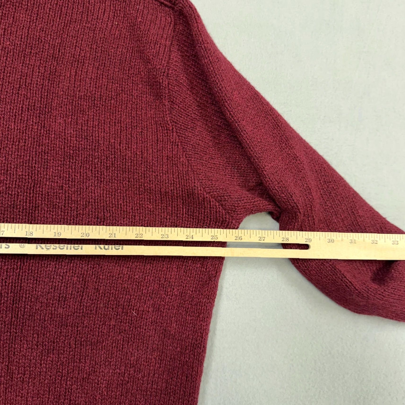 Vintage VINTAGE L.L. Bean Sweater Mens XL Red Wool Blend Crewneck Knit Pullover USA Size US XL / EU 56 / 4 - 7 Thumbnail