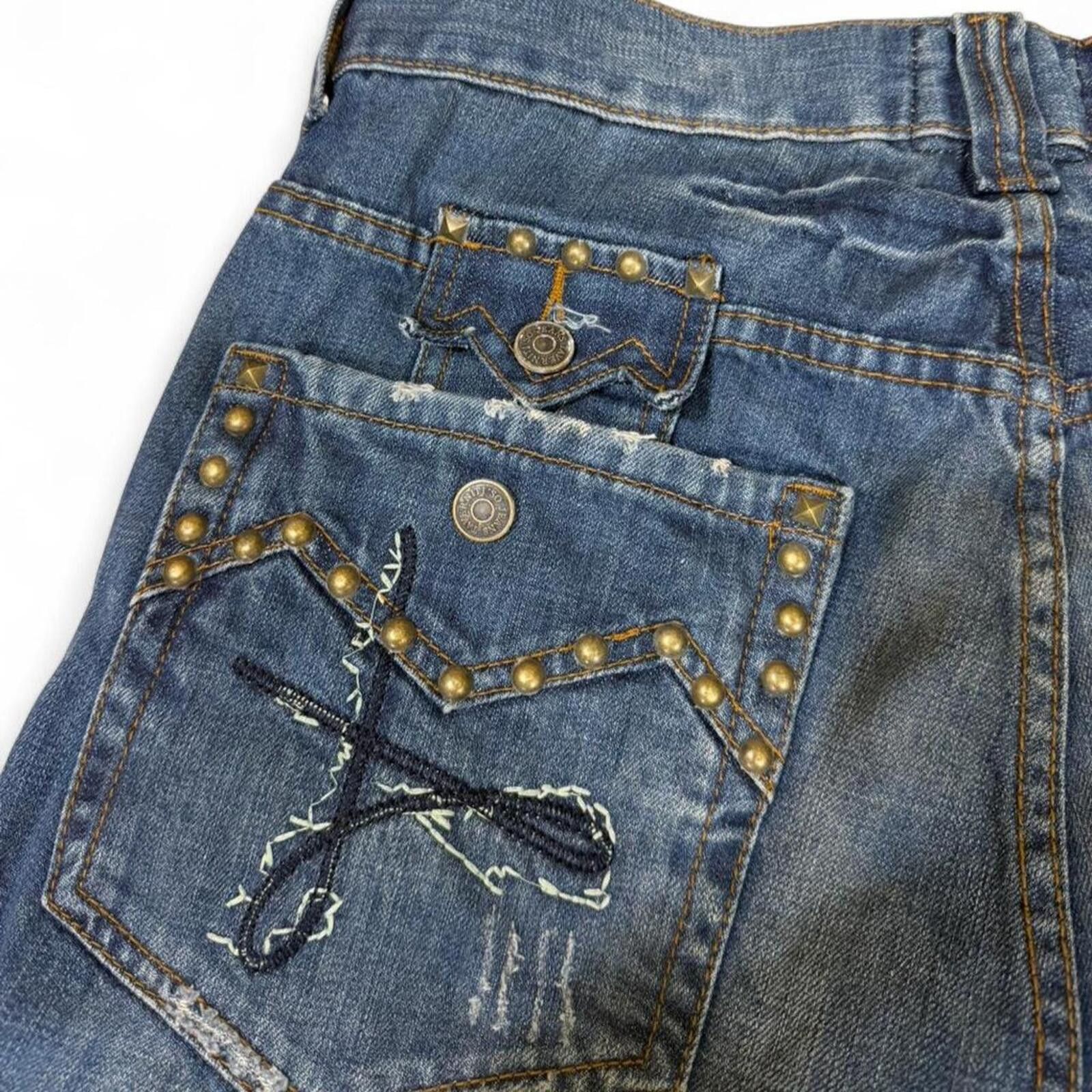 Taverniti Vintage Y2K Taverniti So Jeans Size 35" - 7 Thumbnail