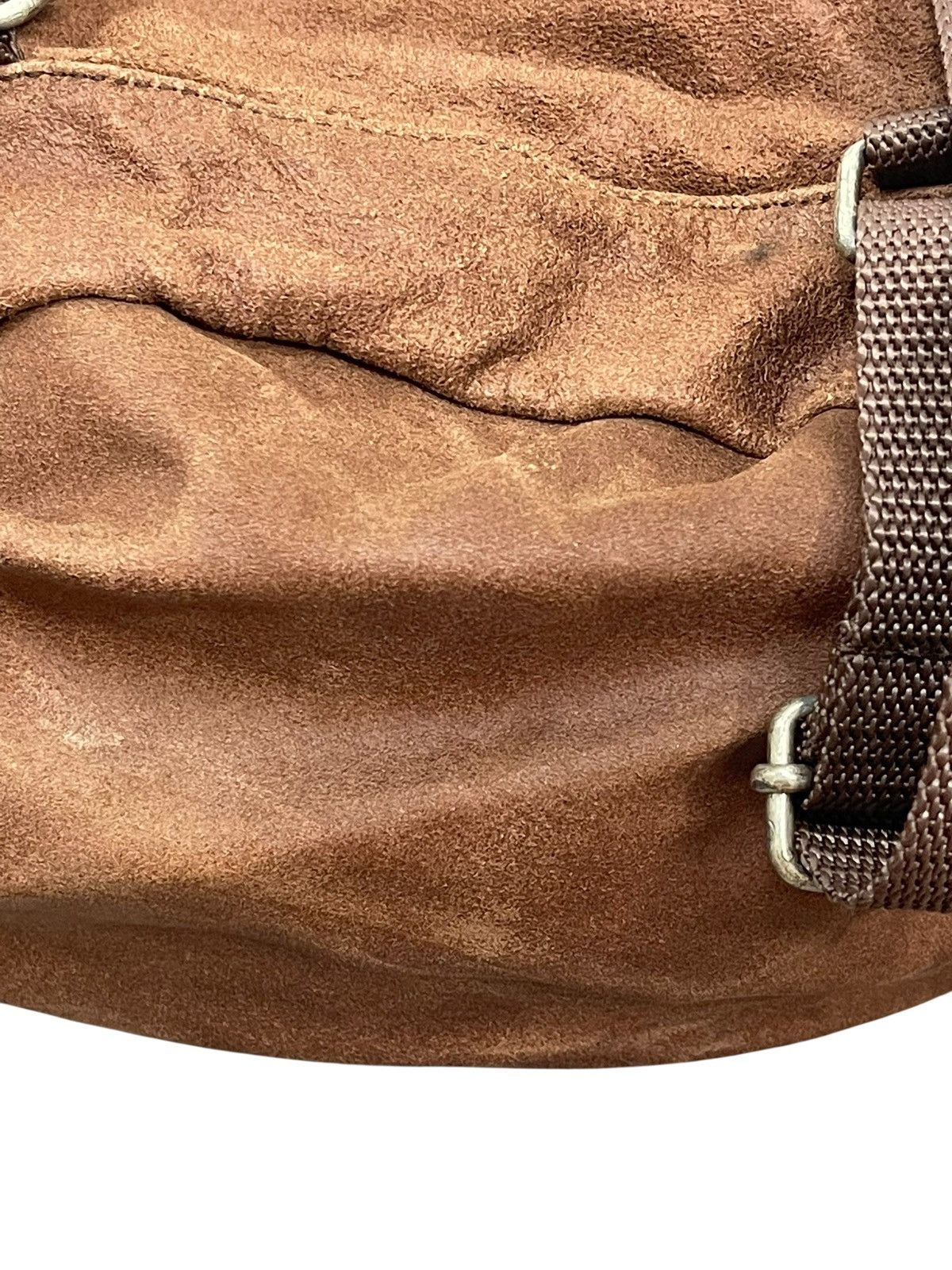 Boneville Archive 1984 Boneville Massimo Osti Leather Backpack Bag 7🟩 Size ONE SIZE - 12 Thumbnail
