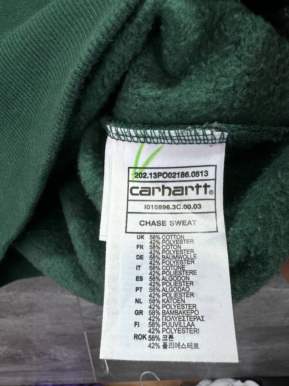 Carhartt Carhartt WIP Chase Men’s Sweatshirt Logo Y2K Men’s Size US S / EU 44-46 / 1 - 4 Thumbnail