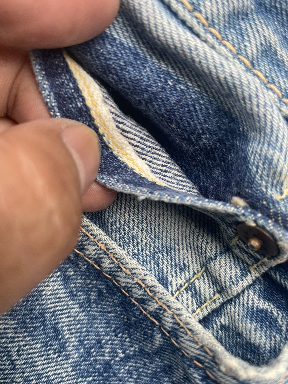 Vintage Vintage Warehouse Selvedge Faded Distresed Size US 30 / EU 46 - 22 Thumbnail