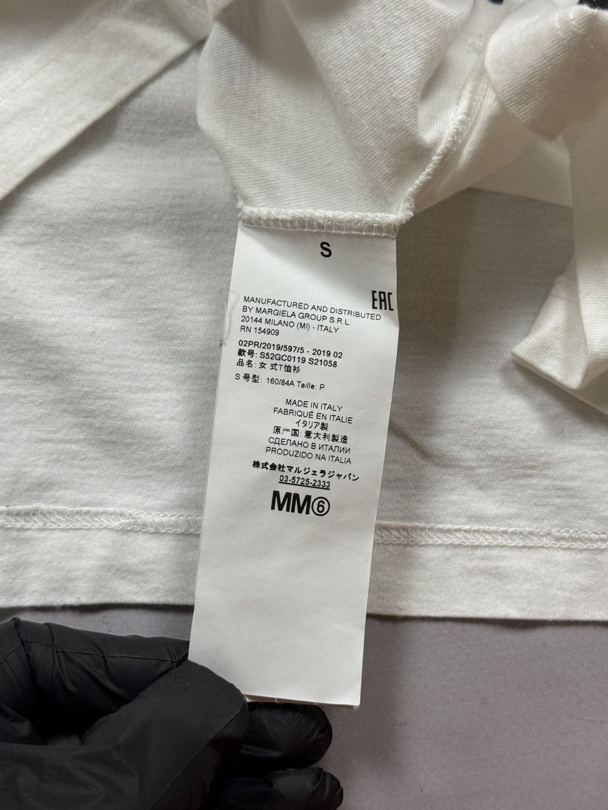 MM6 × Maison Margiela MM6 Maison Margiela Side Logo Tee(Black/M) Size US M / EU 48-50 / 2 - 8 Thumbnail