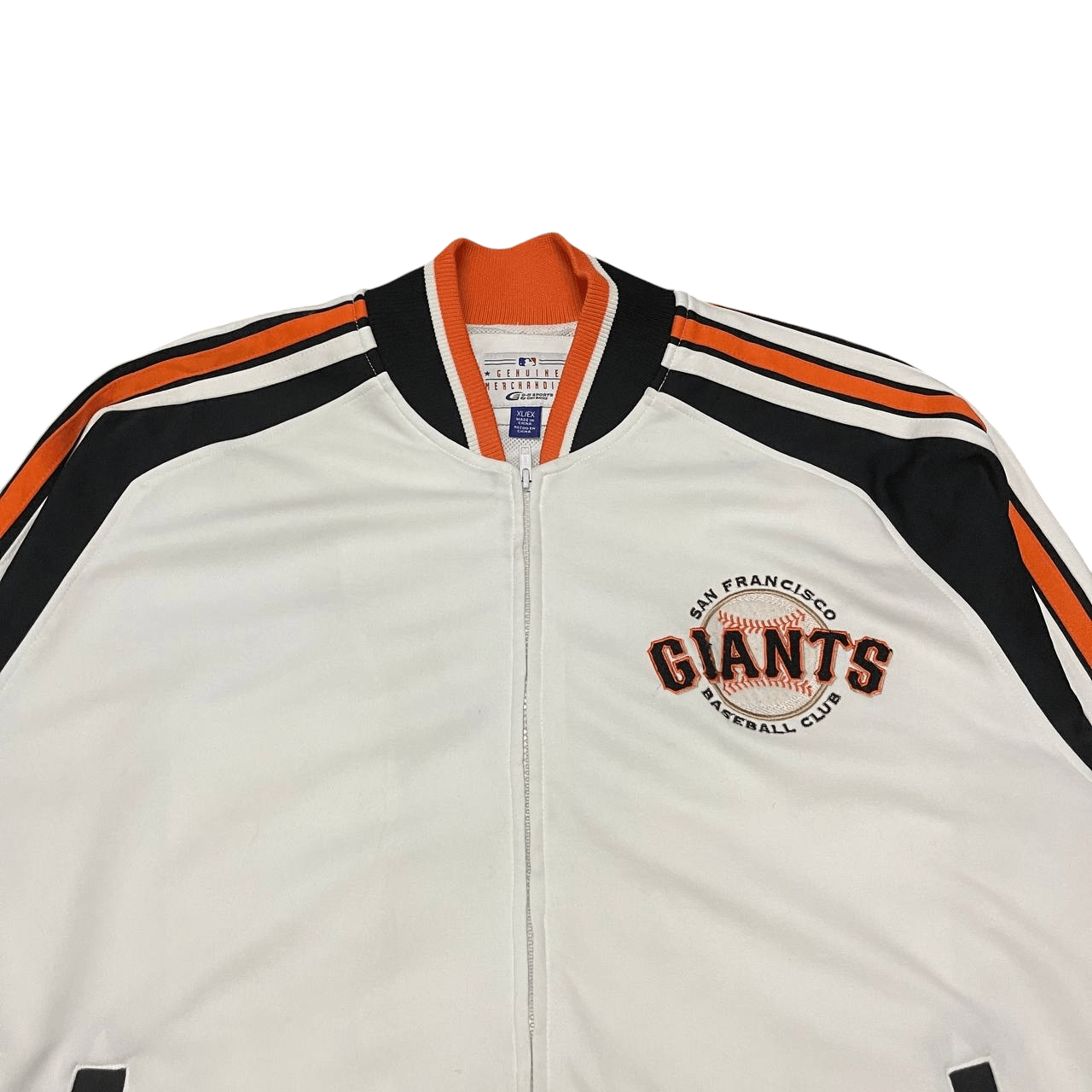 MLB Vintage San Francisco Giants MLB Team Zipper Jacket Size US XL / EU 56 / 4 - 2 Thumbnail