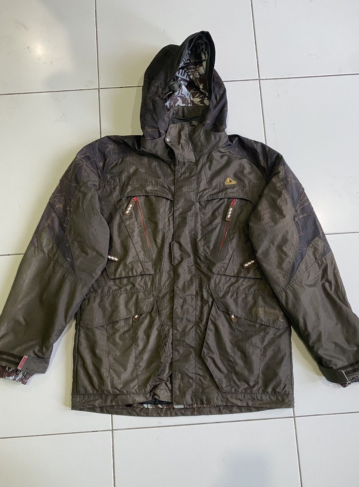 Snow Peak ARBN, DEFEANCE, CADIC NYLON HIDDEN QUILTED BLACK JACKETS Size US L / EU 52-54 / 3 - 1 Thumbnail