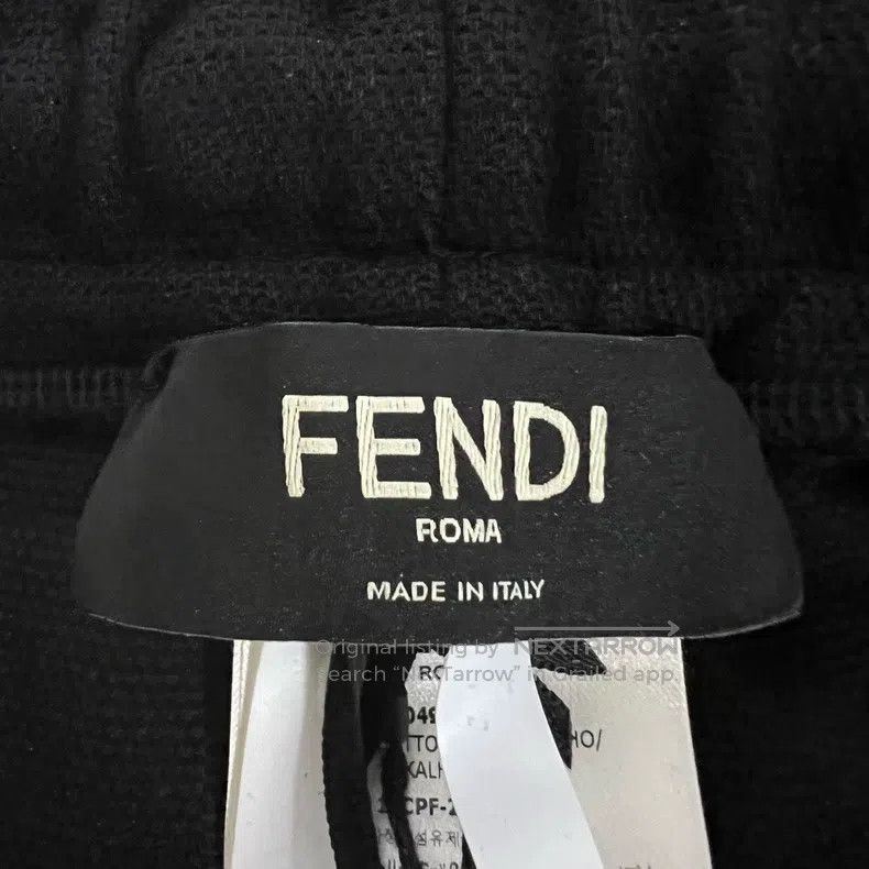 Fendi Fendi Black Lock Embossed Sweatpants Size US 30 / EU 46 - 4 Thumbnail