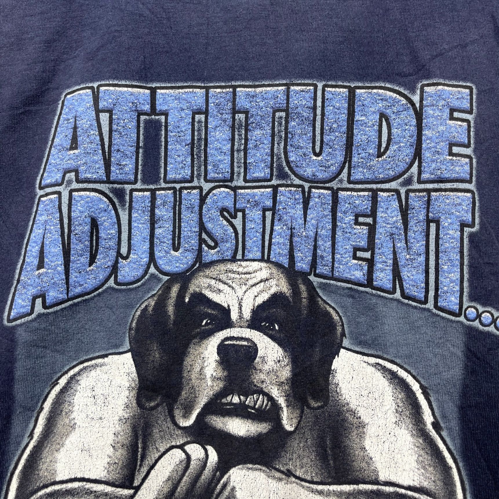 Big Dogs VINTAGE Big Dogs Attitude Adjustment Graphic T-Shirt 2XL Men Shirt Blue Size US XXL / EU 58 / 5 - 3 Thumbnail