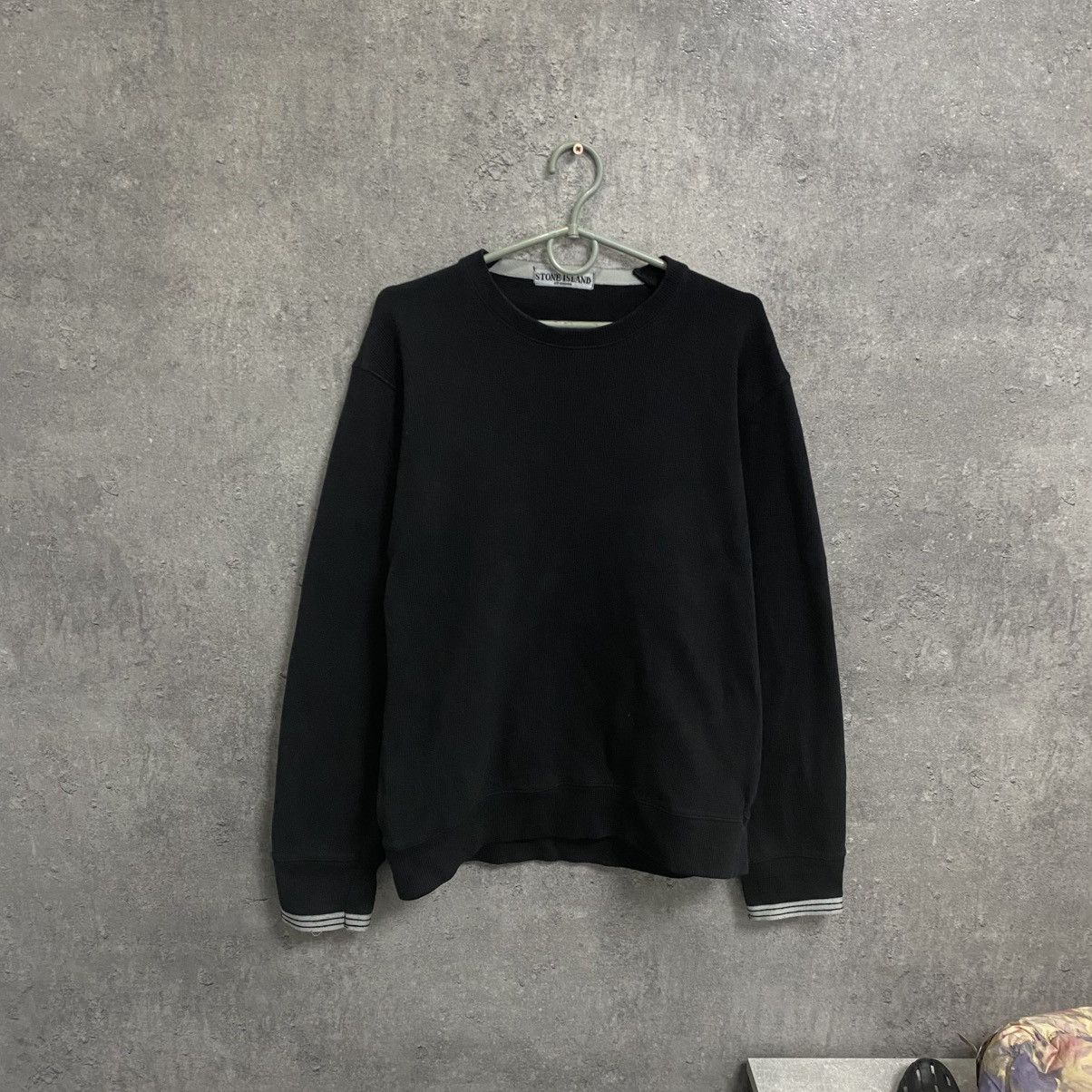 Stone Island Vintage Stone Island Italy Big Logo Crewneck Sweatshirt Size US M / EU 48-50 / 2 - 5 Thumbnail