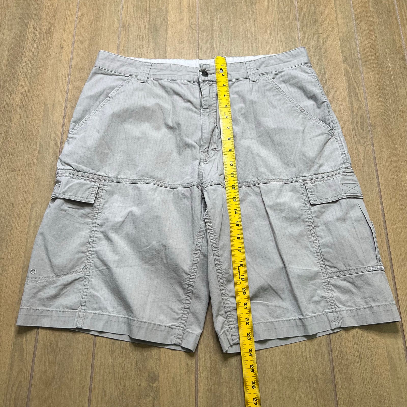 Ocean Pacific Vintage OP Ocean Pacific Shorts Men’s Sz 36 Tan Cargo Y2K Size US 36 / EU 52 - 8 Thumbnail