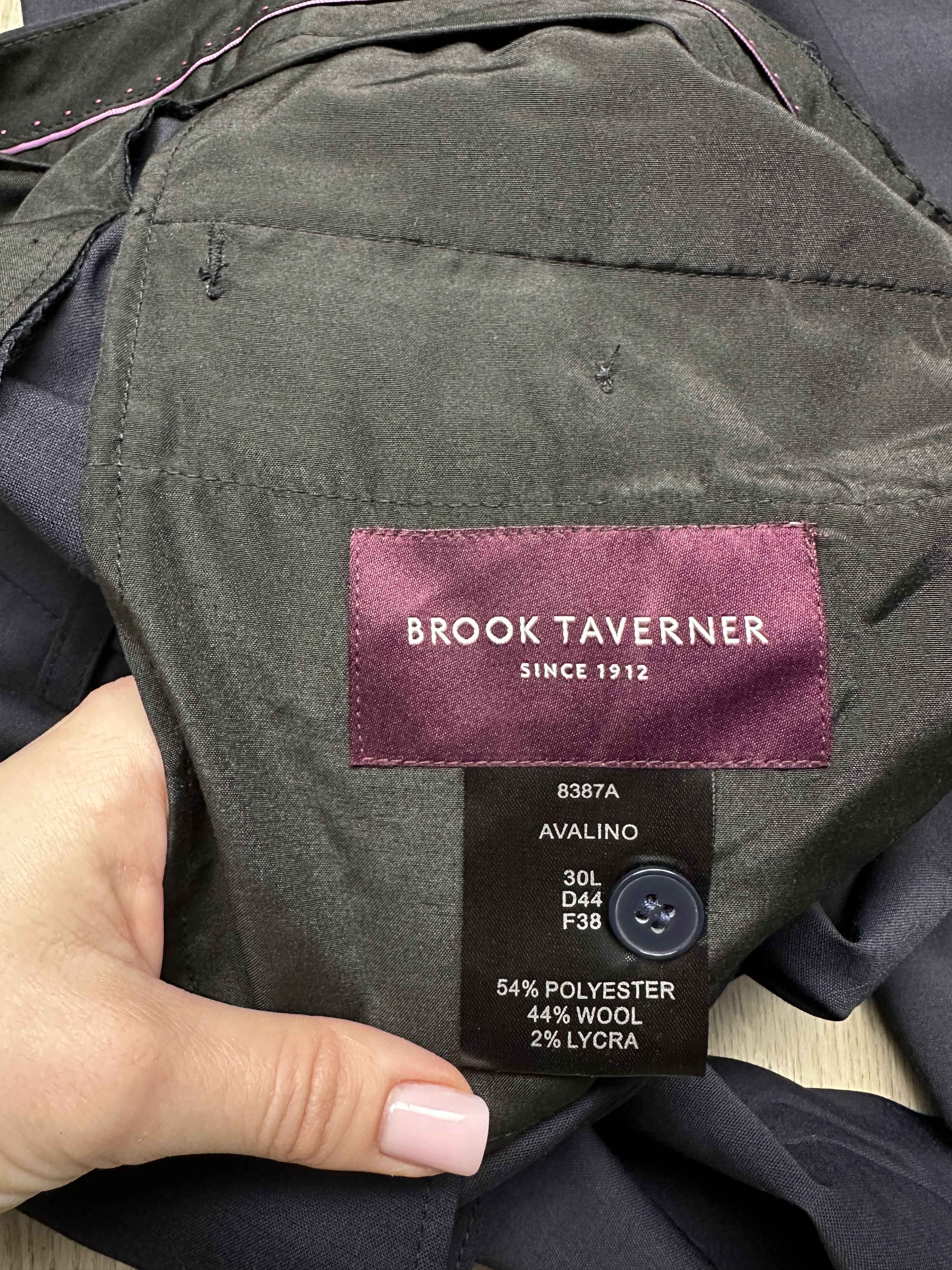 Other Brook Taverner 3 Piece Suit Blazer + 2 pair Pants Size 36R - 17 Thumbnail