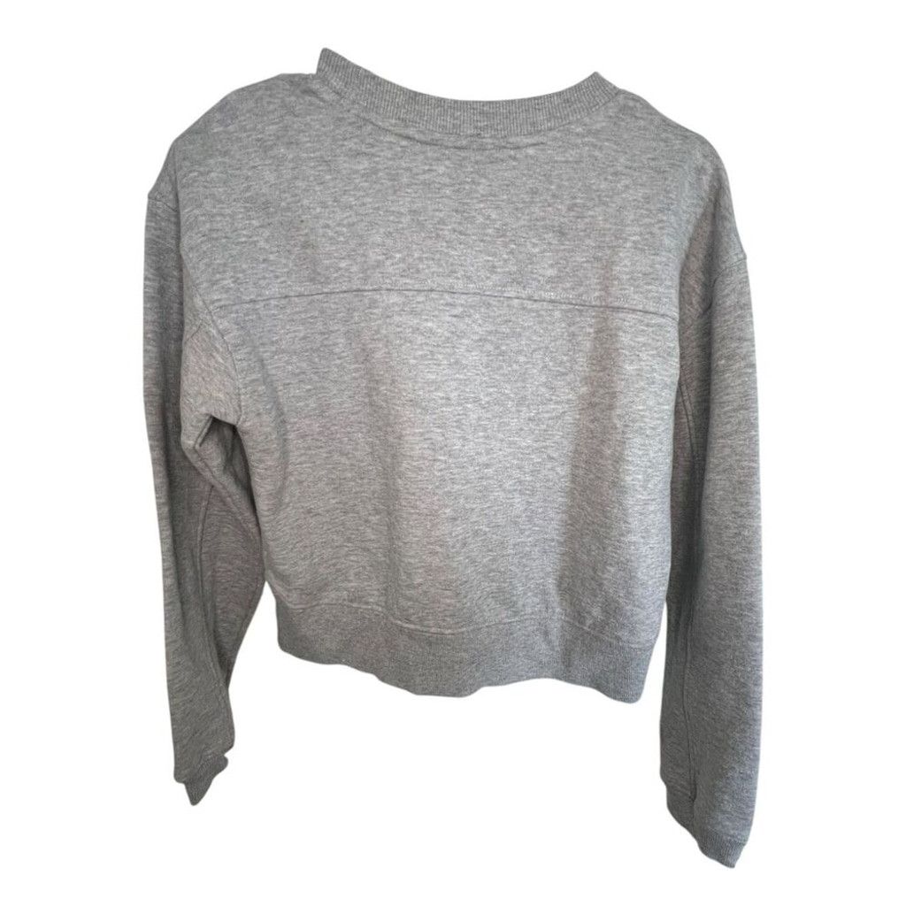 The North Face The North Face Cropped Grey Long Sleeve Crewneck Sweatshirt Size XL / US 12-14 / IT 48-50 - 4 Thumbnail