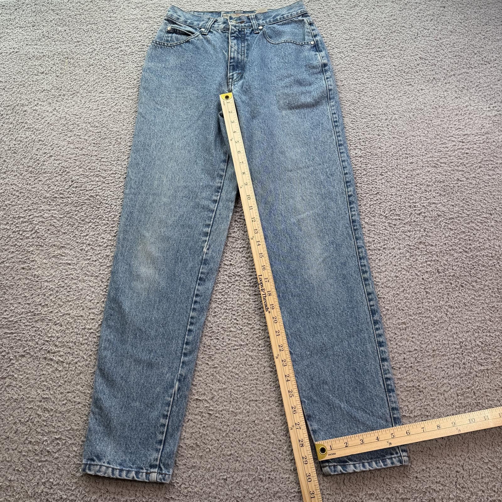 Levi's Vintage 90s Levis High Waisted Mom Jeans Light Wash Denim 26 Size 26" / US 2 / IT 38 - 6 Thumbnail